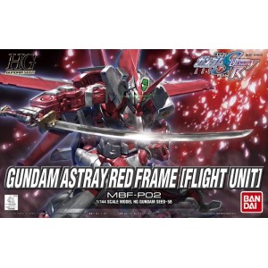 Bandai Gunpla High Grade HG 1/144 Gundam Astray Red Frame W/Flight Unit