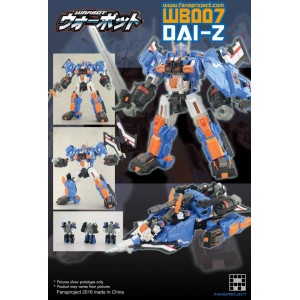 Fansproject Warbot WB007 Dai Z