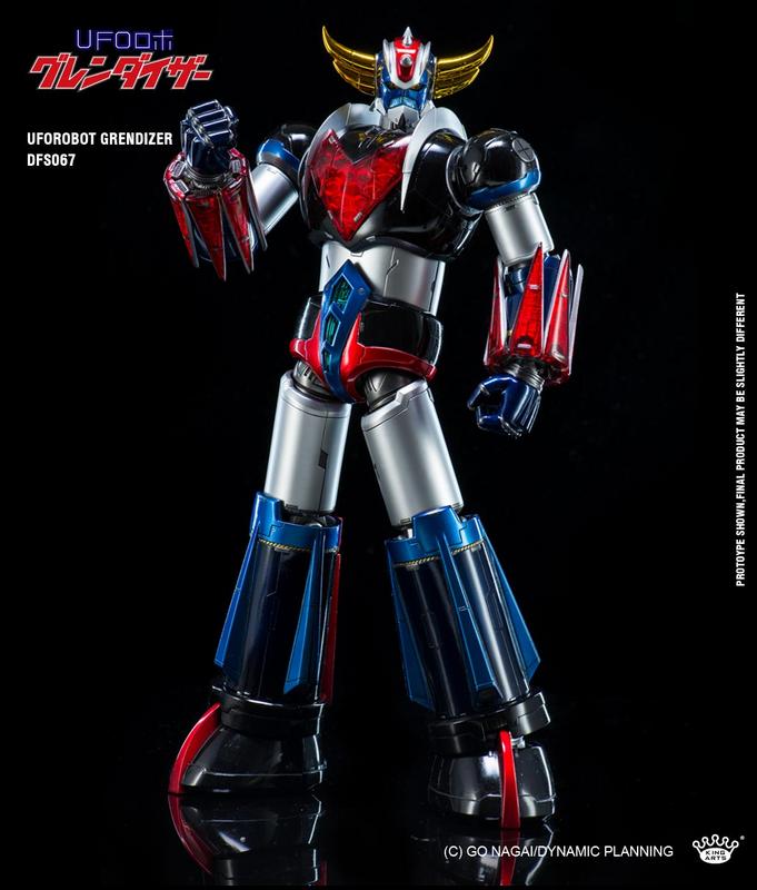 King Arts Diecast Figure Series DFS067 Ufo Robot Grendizer