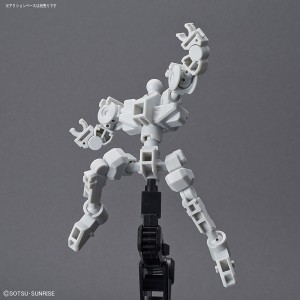 Bandai Gunpla Super Deformed SD Cross Silhouette Frame White