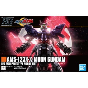 Bandai Gunpla High Grade HGUC 1/144 Gundam Moon AMS-123X-X