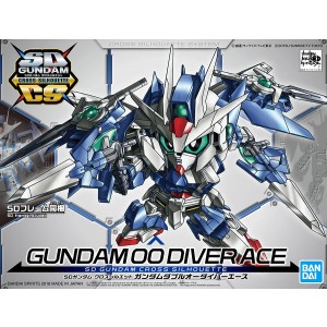 Bandai Gunpla Super Deformed SD Cross Silhouette Gundam OO Diver Ace