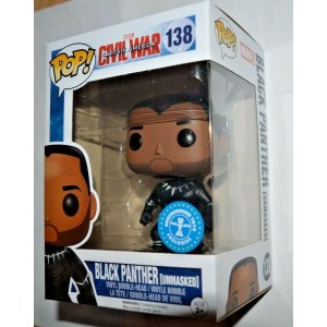 Funko POP Marvel Civil War 138 Black Panther Exclusive