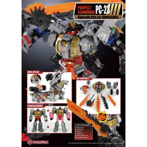 Perfect Effect PC-23 Upgrade Set for Power Of The Prime Vulcanicus Combiner