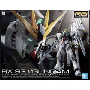 Bandai Gunpla Real Grande RG 1/144 Gundam RX-93 NU