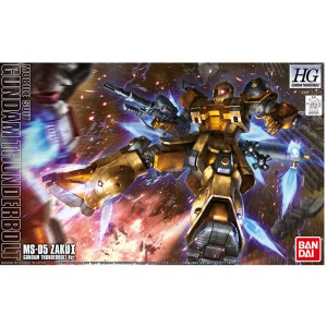 Bandai Gunpla High Grade HGUC 1/144 MS-05 Zaku I Thunderbolt Anime