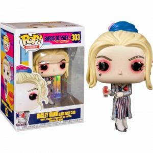 Funko POP Heroes Birds Of Prey 303 Harle Quinn "Black Mask Club"