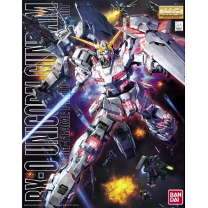 Bandai Gunpla Master Grade MG 1/100 Gundam Unicorn "Screen Image"