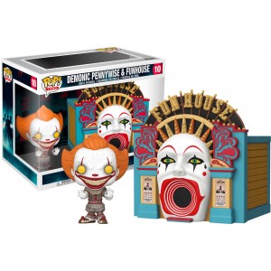 Funko POP Movies Town 10 Demonic Pennywise & Funhouse