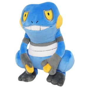 Sanei Nintendo Pokemon PP45 Croagunk Plush Doll 20 cm