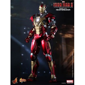 Hot Toys Movie Masterpiece MMS212 Iron Man 3 Iron Man MK-XVII Mark 17 Heartbreaker