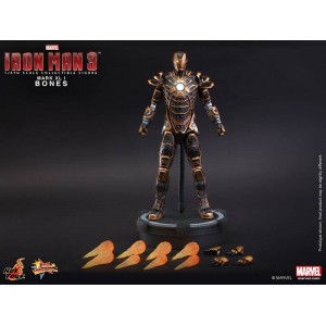 Hot Toys Movie Masterpiece MMS251 Iron Man 3 Iron Man MK-XVI Mark 41 Bones 