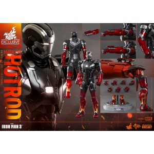 Hot Toys Movie Masterpiece MMS272-D08 Iron Man 3 Iron Man MK-XXII Mark 22 Hot Rod Die-Cast 