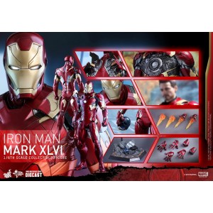 Hot Toys Movie Masterpiece MMS353-D16 Captain America 3 Iron Man MK-XLVI Mark 46 Die-Cast