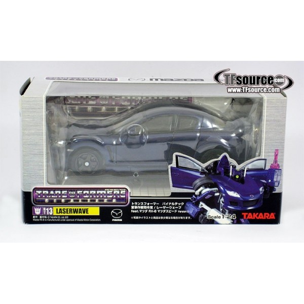 Takaratomy Transformers Binaltech BT-13 Laserwave feat. Mazda RX-8  Mazdaspeed Version II