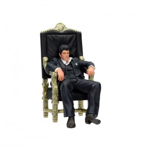 SD Toys Scarface Tony Montana On Chair PVC Figure