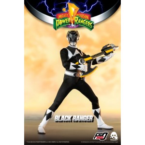 Threezero FigZero Mighty Morphin Power Rangers 1/6 Black Ranger