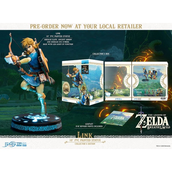 F4F ZELDA BREATH O/T WILD LINK COLLECTOR EDITION