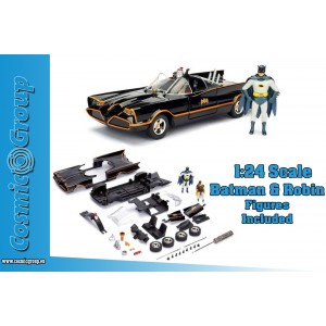 Jada Model Car BATMAN 1966 BATMOBILE BUILDNCOLLECT