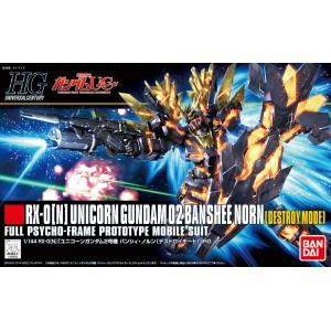 Bandai Gunpla High Grade HGUC 1/144 Gundam Unicorn Banshee Norn Destroy
