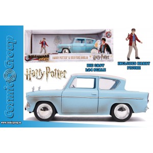 Jada Model Car Harry Potter 1959 Ford Anglia 1:24