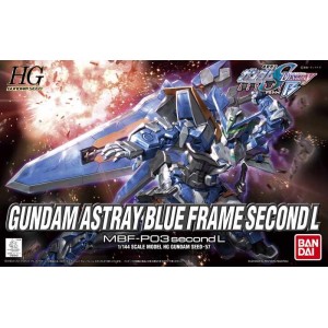 Bandai Gunpla High Grade HG 1/144 Gundam Astray Blue Frame Second L