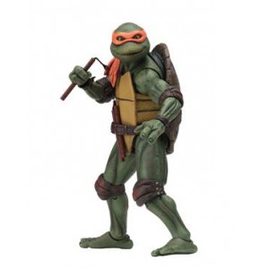 NECA Teenage Mutant Ninja Turtles TMNT Michelangelo Movie Version