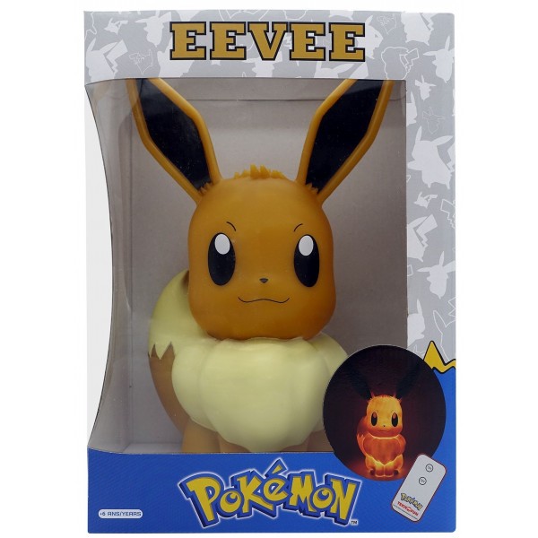 Teknofun Pokemon Eevee Led Lamp Digital Alarm