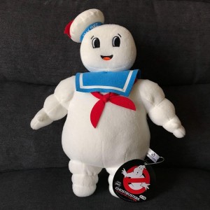 Taito Ghostbuster Stay Puft Plush Doll Big Size 40 cm