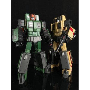 Transformers Moon Studio Radiatron Aka Raiden MS-05 Green Zone & MS-06 Cool Peak