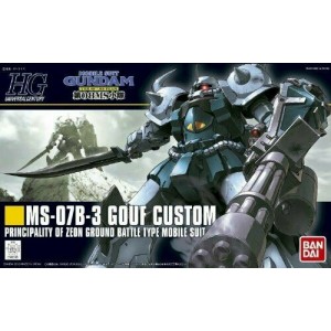 Bandai Gunpla High Grade HGUC 1/144 MS-07B-3 Gouf Custom