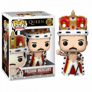 Funko POP Rocks 184 Queen Freddie Mercury "The King"