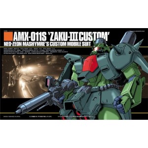 Bandai Gunpla High Grade HGUC 1/144 AMX-011S Zaku III Custom