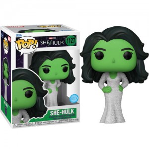 Funko POP Marvel She-Hulk 1127 She-Hulk "Gala Suit" Glitter