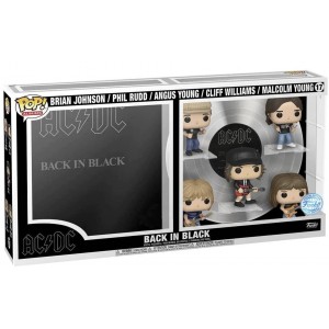 Funko POP Albums 17 AC/DC: Brian Johnson/Phil Rudd/Angus Young/Cliff Williams/Malcolm Young
