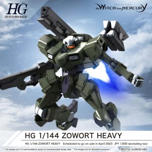 Bandai Gunpla High Grade HG 1/144 Zowort Heavy