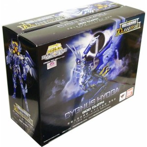 Bandai Saint Seiya Myth Cloth Hyoga Cigno V4 God Cloth 10TH Anniversary Edition