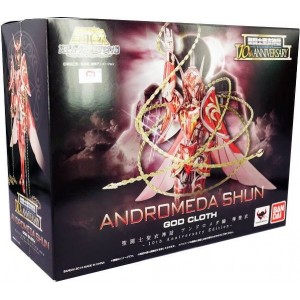 Bandai Saint Seiya Myth Cloth Shun Andromeda V4 God Cloth 10TH Anniversary Edition