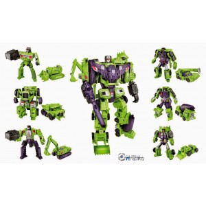 Hasbro Transformers Combiner Wars Serie 4: Devastator Titan Class Gift Set