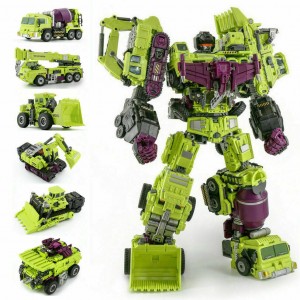 Transformers KO Jimbao Devastator Gravity Builder KO