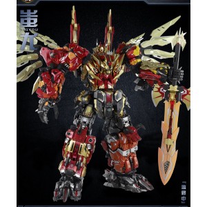 Transformers Cang Toys CT-Chiyou (Predaking Combiner) Thunderking 8 in 1