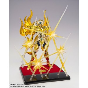 Bandai Saint Seiya Myth Cloth Aiolia Leone Soul Of Gold EX + Effect Parts