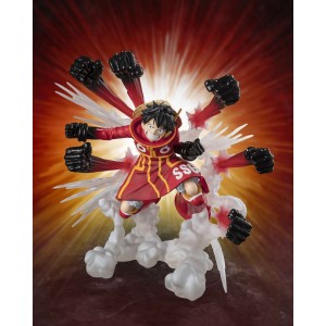 Bandai Figuarts Zero One Piece Monkey D. Luffy Gum-Gum Hawk Gatling Extra Battle