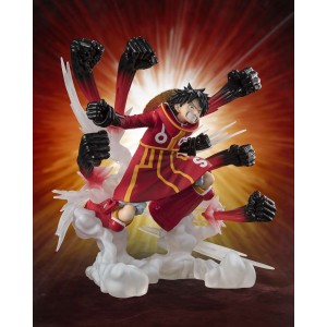 Bandai Figuarts Zero One Piece Monkey D. Luffy Gum-Gum Hawk Gatling Extra Battle