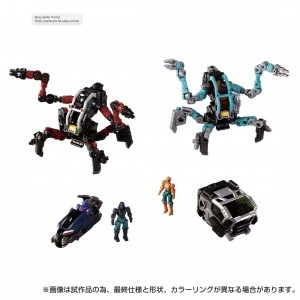 Takaratomy Diaclone Reboot D-07  D  VEHICLES SET 7 (TTMALL EXCLUSIVE)