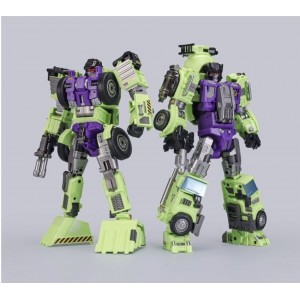 Transformers Mecha Invasion Giant Legion Heavy Builder GLA01 Mixmaster & GLA02 Scrapper Set of 2