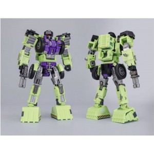 Transformers Mecha Invasion Giant Legion Heavy Builder GLA01 Mixmaster & GLA02 Scrapper Set of 2