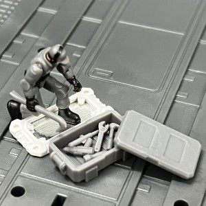 DIA3MM Diaclone Reboot Maintenance Crew Figure Set