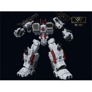 Transformers W-Resources M-01 Iron Fortress AKA Metroplex