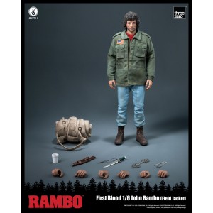 Threezero Rambo: First Blood - 1/6 John Rambo (Field Jacket)
